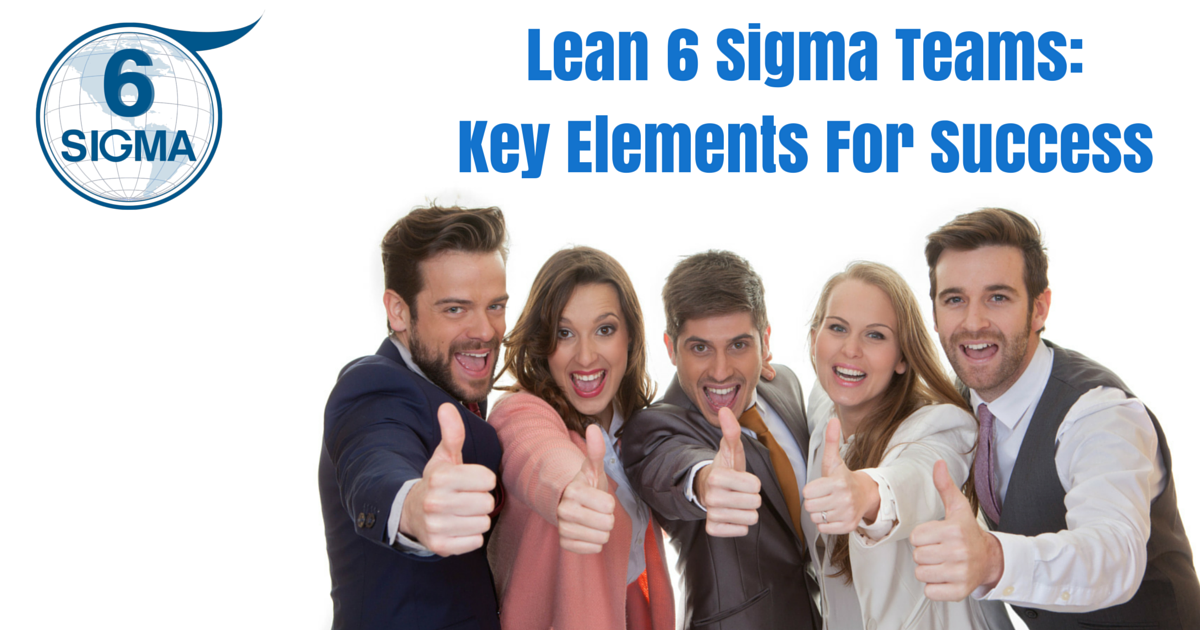 Blog: Lean 6 Sigma Training Key Success Elements Six Sigma